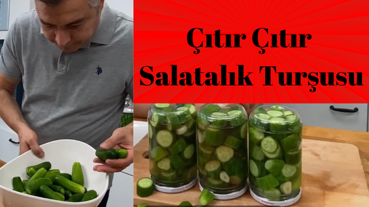 OKTAY USTA'DAN Salatalık Turşusu 🥒🥒🥒🌟🌟🌟