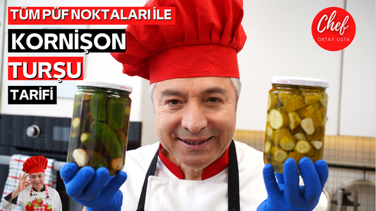 Çıtır Çıtır Kornişon Turşusu Nasıl Yapılır ?