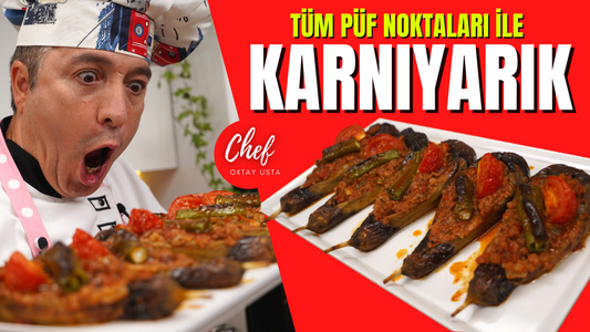 OKTAY USTA'dan KARNIYARIK EŞSİZ LEZZET 🍆🍆 Sultan Sofralarından Günümüze Uzanan TÜRK MUTFAĞI👌