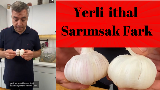 OKTAY USTA'DAN Yerli Sarımsak VS İthal Sarımsak