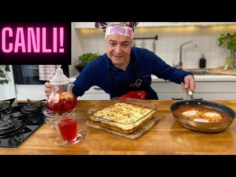 Canlı ❗️ Kahvaltılık Pratik Tarifler | Soğanlı Yumurta 🧅 Kremalı Patates Tarifi 🥔 Chef Oktay Usta