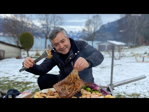 İsviçre Alp Dağlarının eteklerinde Lezzet Şöleni 👨🍳 Oktay Usta İsviçrede