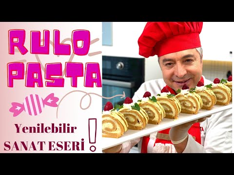 OKTAY USTA'dan 10 dk'da Rulo Pasta PİŞİRME YOK ❗️KEKSİZ YUMURTASIZ👨🍳