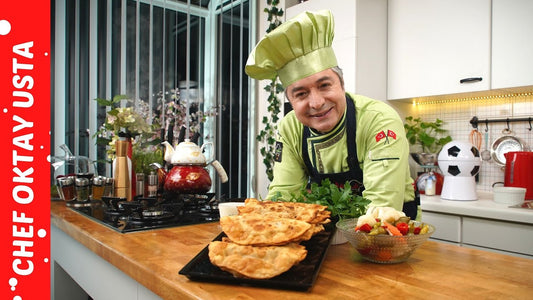 OKTAY USTA'dan ÇİĞ BÖREK Nasıl Yapılır?