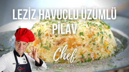 OKTAY USTA'DAN Lezzetli Havuçlu Üzümlü Pilav