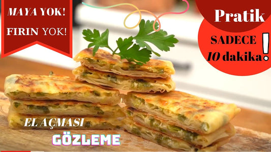 OKTAY USTA'DAN EL AÇMASI GÖZLEME