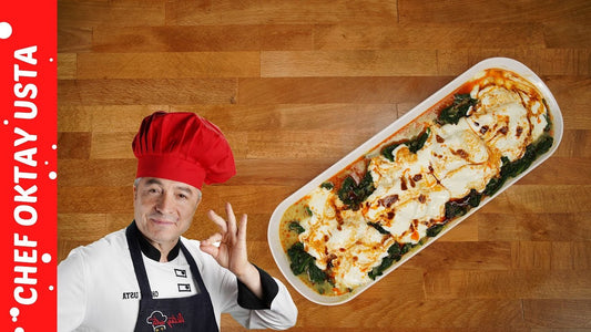 OKTAY USTA'dan YUMURTALI ISPANAK