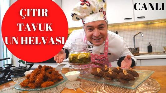 Canlı Yayın ❗️Meşhur Kova Tavuk Tarifi 🌟 Pekmezli Un Helvası 👨🍳Detoks Çayı | Chef Oktay Usta