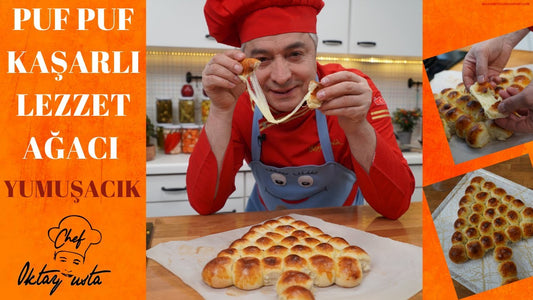 OKTAY USTA'DAN 3 TARİF AYNI VİDEODA💯Yumuşacık Kaşarlı Poğaça🌟5 Dk'da Enfes Tarator🍠🥕 TAVADA KEK 🥮