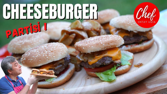 OKTAY USTA'dan EVDE CHEESEBURGER PARTİSİ