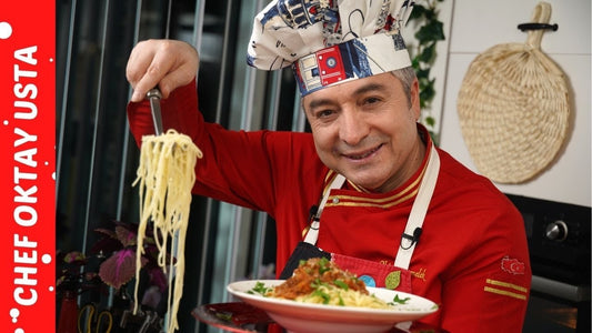 OKTAY USTA'dan BOLONEZ SOSLU SPAGETTİ Makarna Nasıl Yapılır?