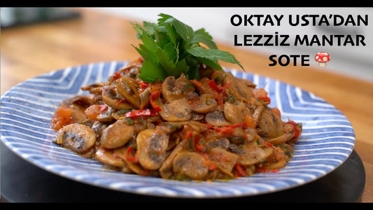 OKTAY USTA'dan Mantar Sotenin En Lezzetli Hali 🍄 Sebzeli Mantar Sote Oktay Usta Farkıyla