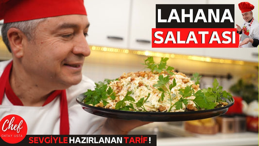 OKTAY USTA'DAN Kolay ve Lezzetli Salata Tarifi 👨🍳LAHANA SALATASI 👌🏼 Chef Oktay Usta