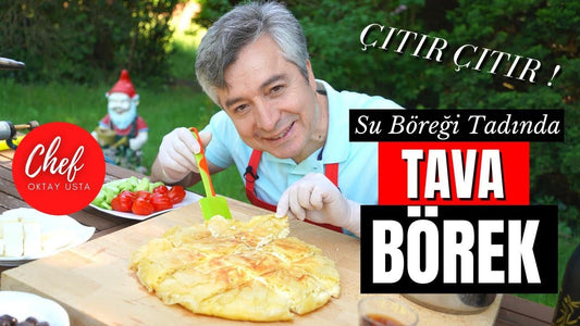OKTAY USTA'DAN TAVA BÖREĞİ nasıl yapılır?