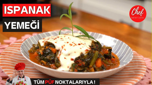 OKTAY USTA'DAN Ispanak Yemeği Nasıl Yapılır? ŞİFA VE VİTAMİN DEPOSU ISPANAK YEMEĞİ 🥬