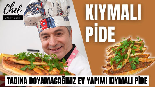 OKTAY USTA'DAN EVDE KIYMALI PİDE nasıl yapılır?
