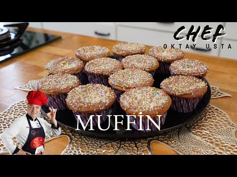 Tam Ölçülü Yumuşacık Muffin Tarifi 🍫 | Chef Oktay Usta