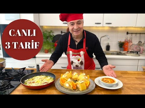 Ramazan Özel Canlı ❗️Cennet Çorbası | Rulo Revani | Sahurluk Domates Halkaları & Chef Oktay Usta