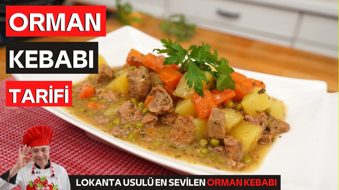 Lokanta Usulü ORMAN KEBABI Tarifi - Lokum Gibi Oldu ✔️ Chef Oktay Usta